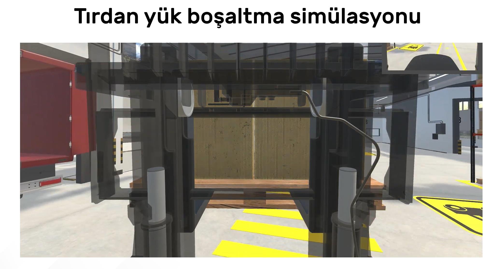 COK-FS100 Forklift Simülatör