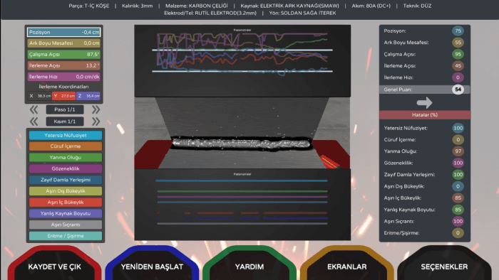 COK-KS100 VR Kaynak Simülatörü Eğitim Seti