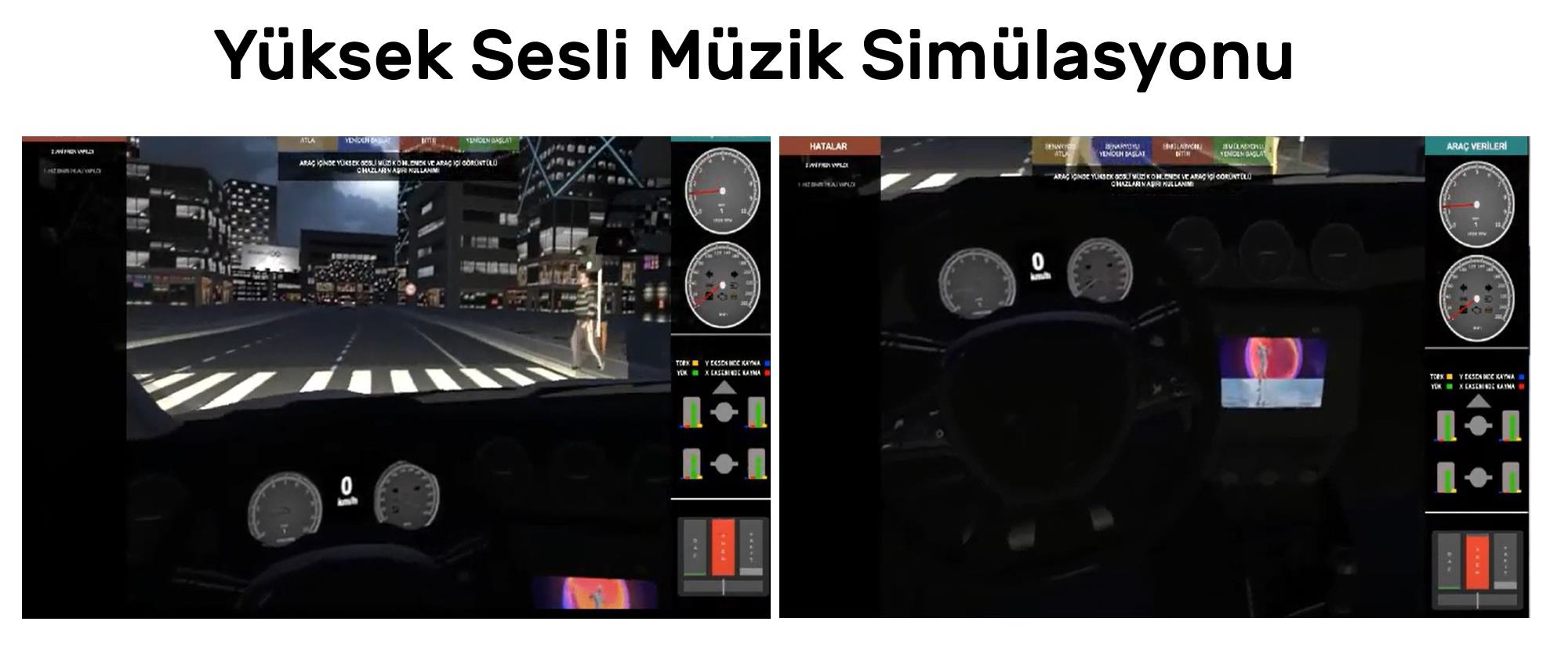 COK-SS100 Sürüş Simülatör