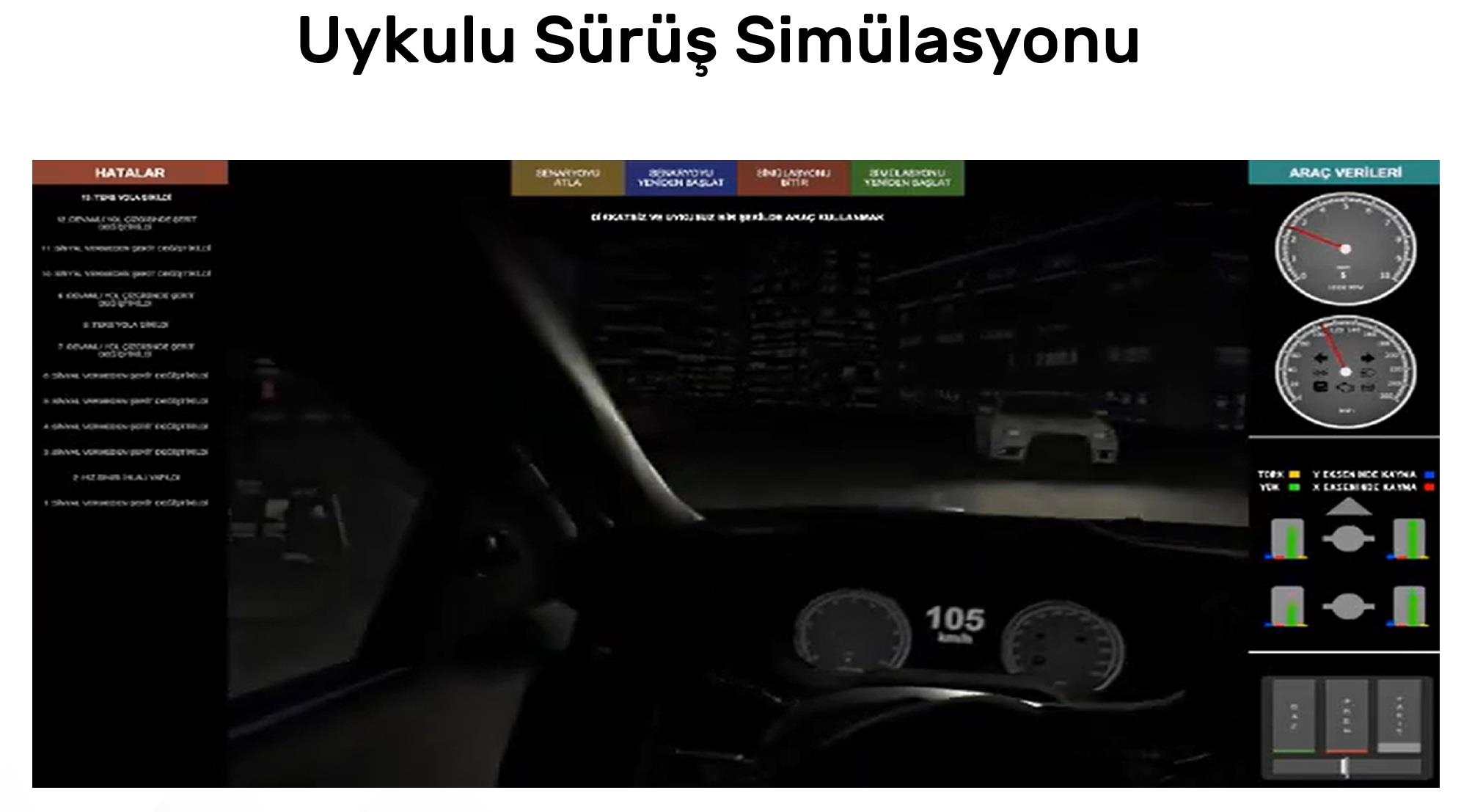 COK-SS100 Sürüş Simülatör