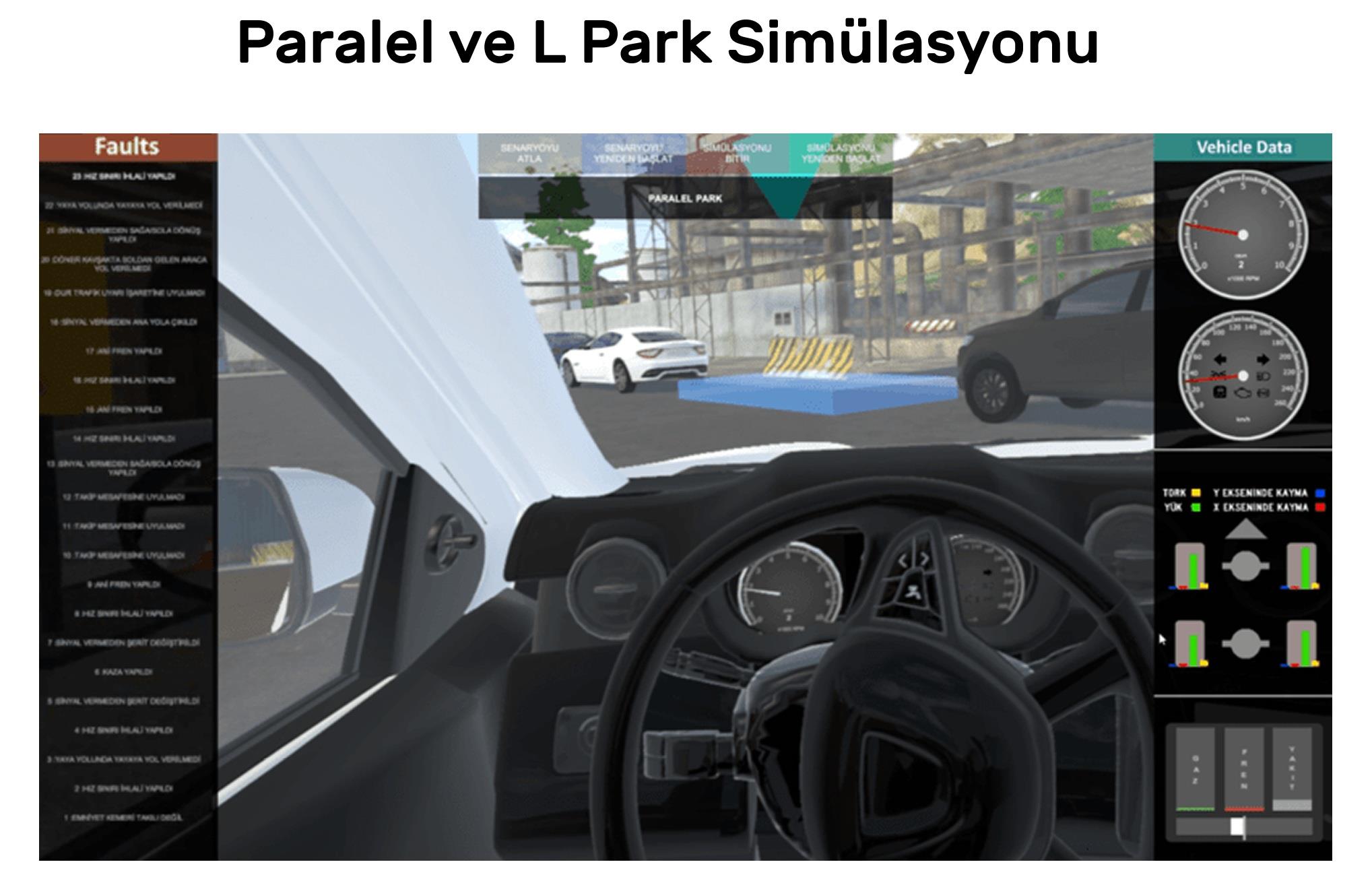 COK-SS100 Sürüş Simülatör