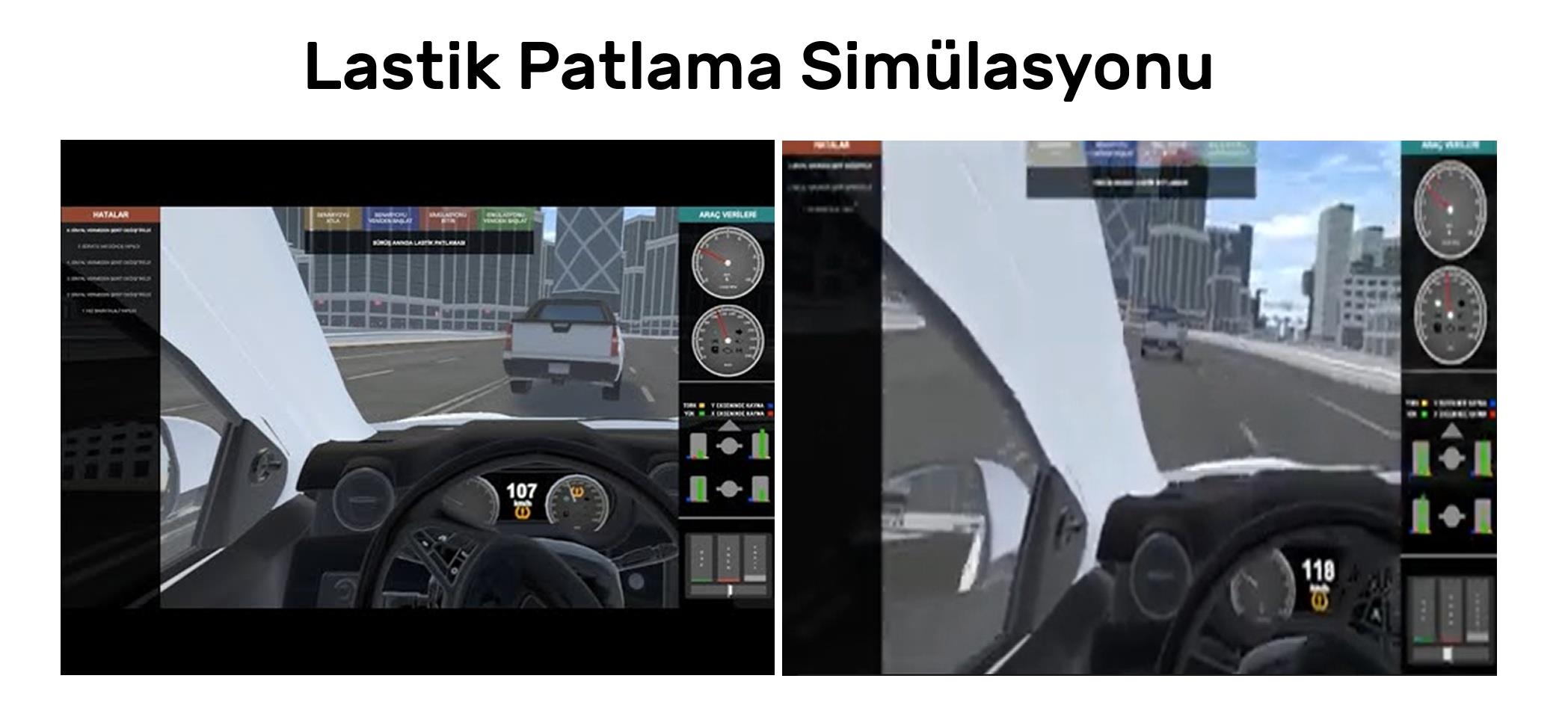 COK-SS100 Sürüş Simülatör