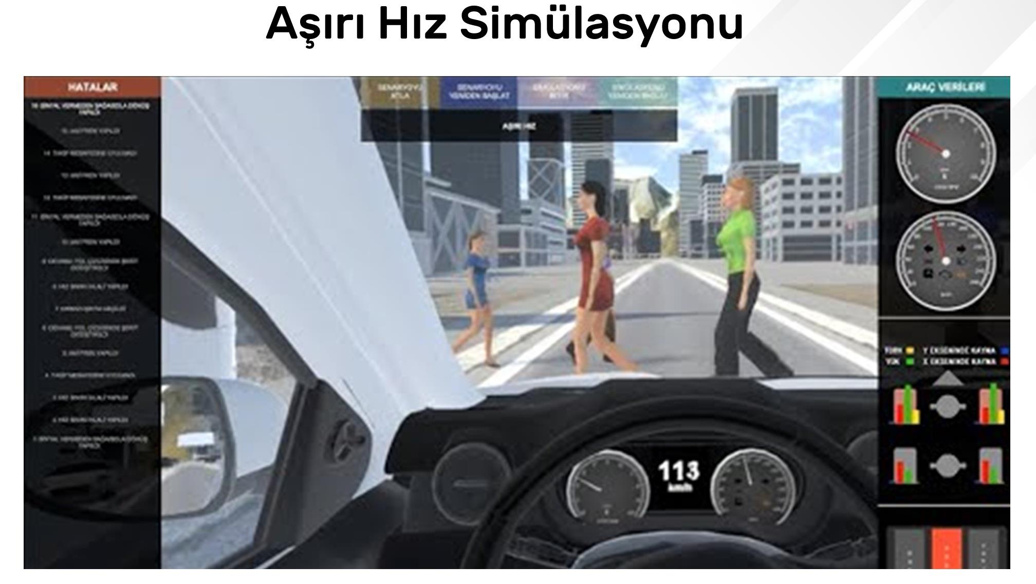 COK-SS100 Sürüş Simülatör