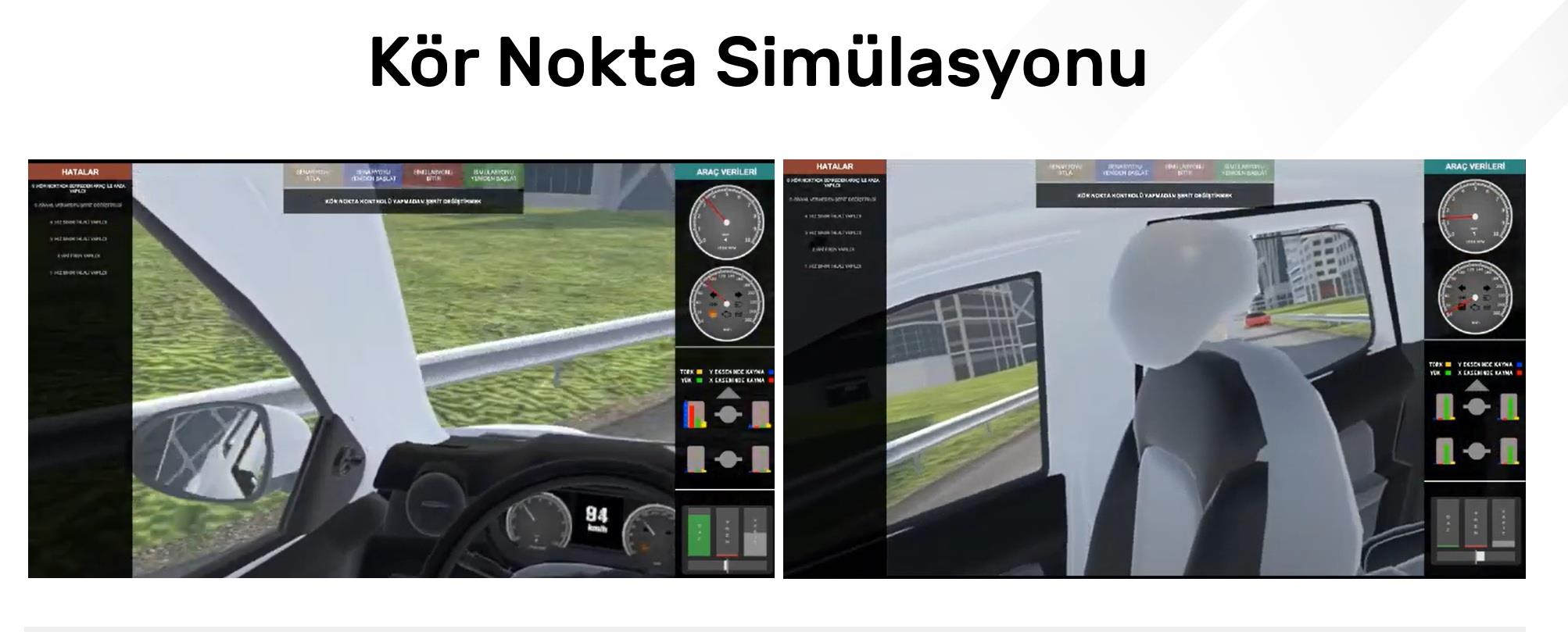 COK-SS100 Sürüş Simülatör