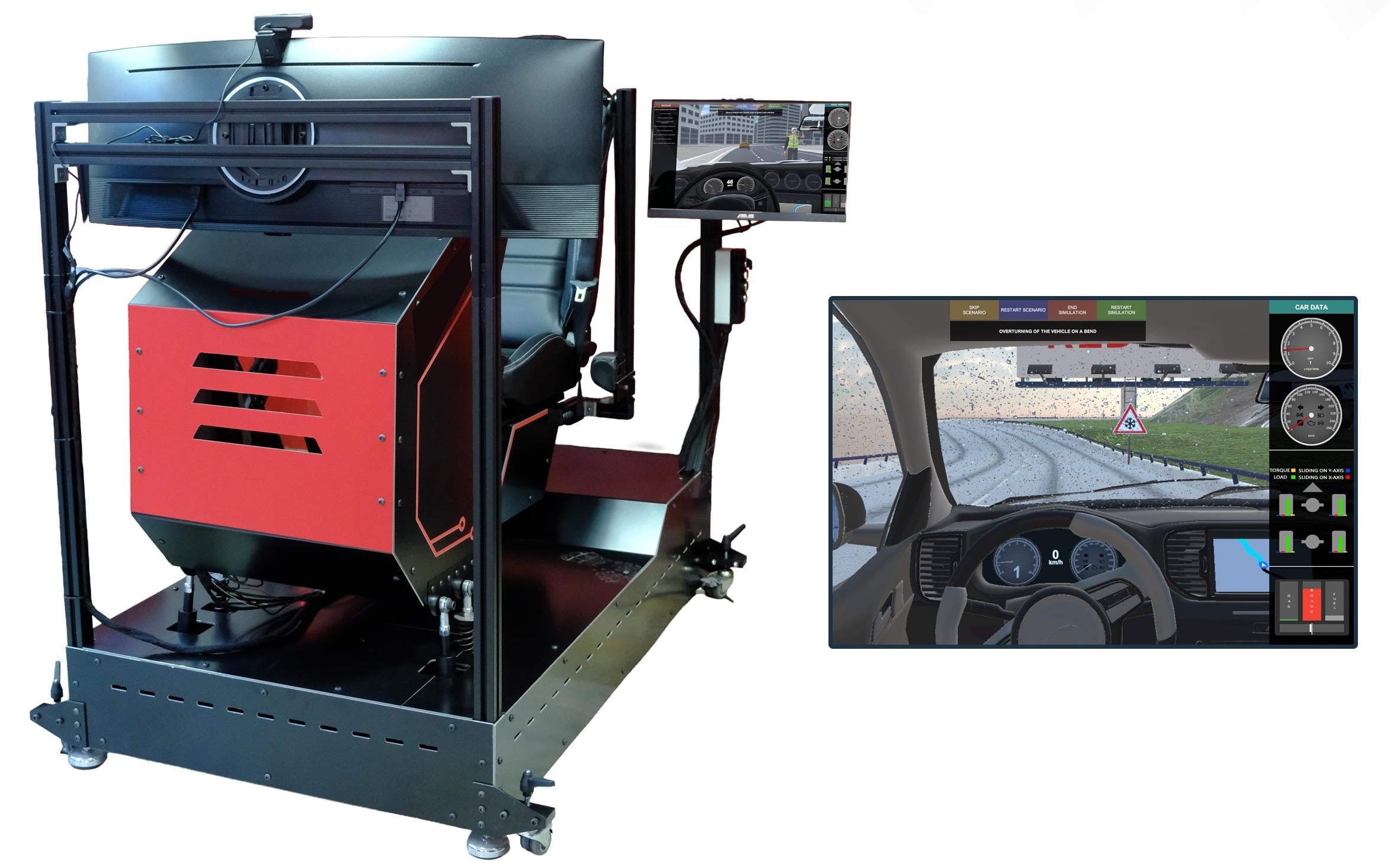 COK-SS100 Sürüş Simülatör