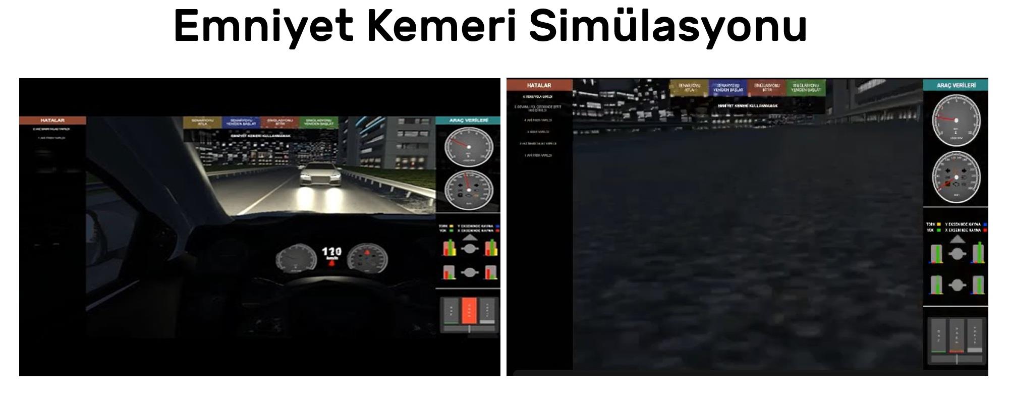 COK-SS100 Sürüş Simülatör