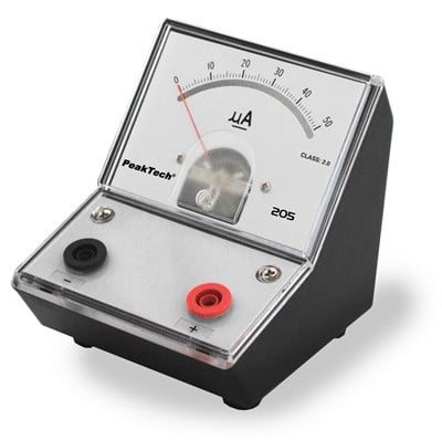 205-01 Analog Ölçü Aleti 0...50µA