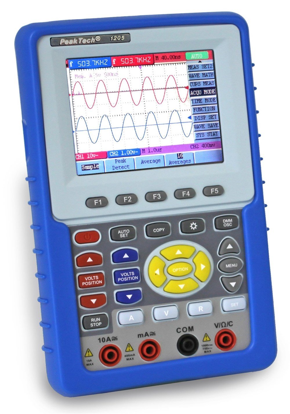 P1205 El Tipi Dijital Osiloskop 20 MHz~100 MS/s~2 CH 
