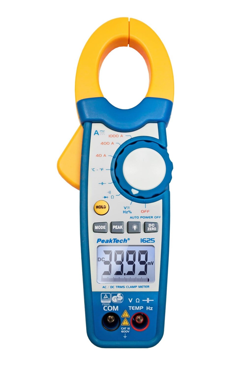 P1625 Dijital Pensampermetre 1000 A ~ AC/DC