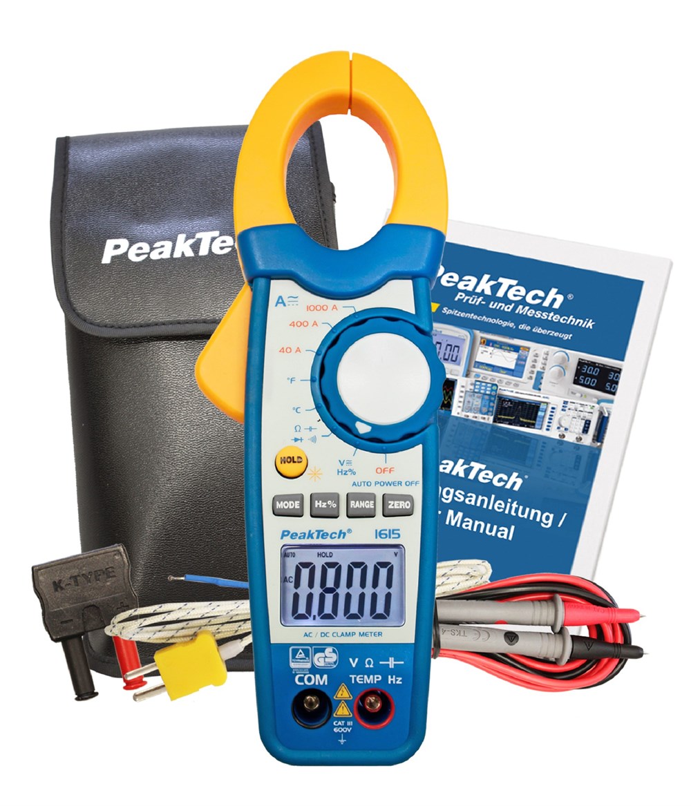P1625 Dijital Pensampermetre 1000 A ~ AC/DC