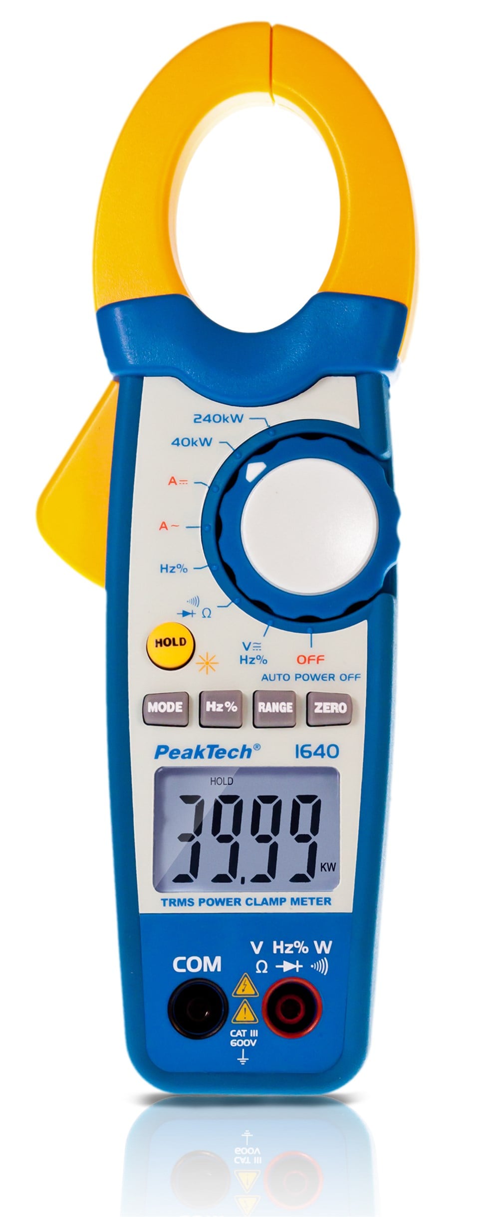 P1640 Güç Ölçer Pensampermetre 1000 A ~ AC/DC