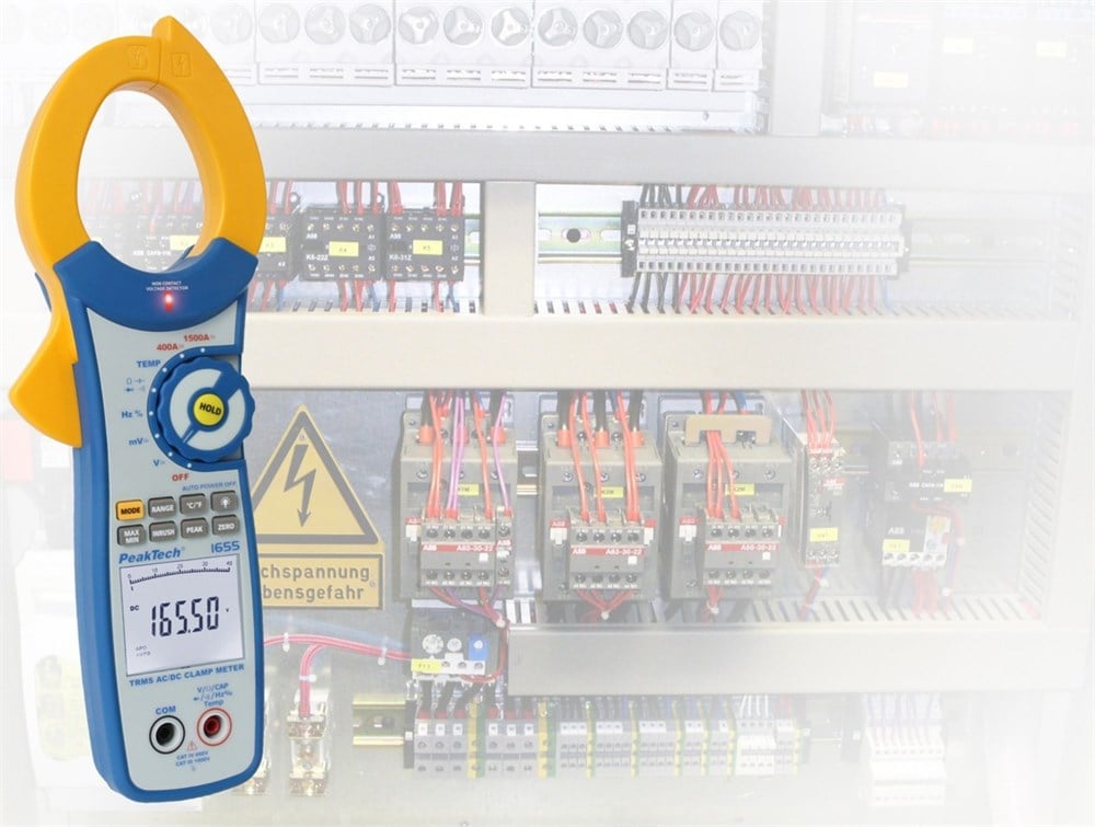 P1655 Dijital Pensampermetre 1000 A ~ AC/DC