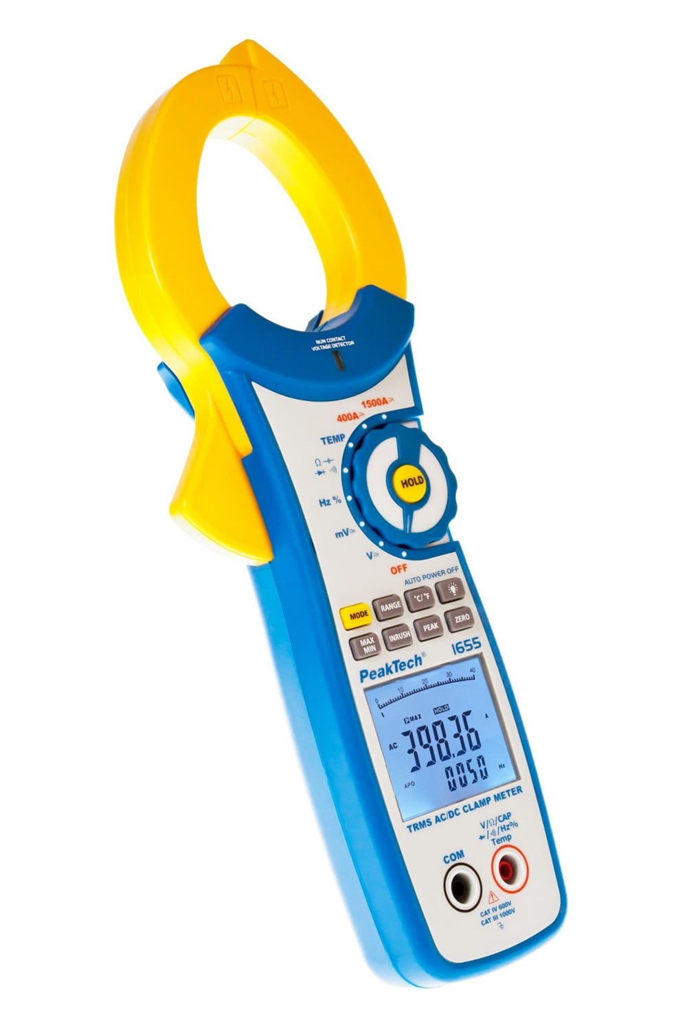 P1655 Dijital Pensampermetre 40,000 sayım 1500 A ~ AC/DC True RMS