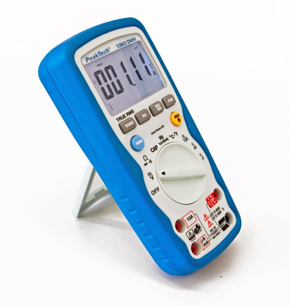 P3360 Dijital Multimetre 40.000 Sayım~1000V AC/DC~10A AC/DC