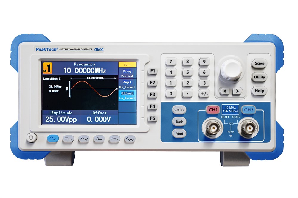 P4124 Arbitrary Sinyal Jeneratörü 1 µHz – 10 MHz 2 Kanal
