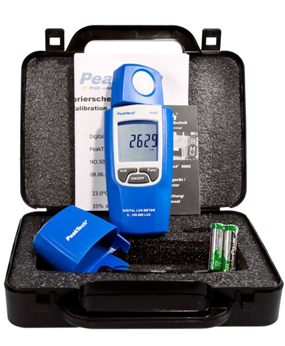P5065 Lüksmetre 0...100.000 Lux