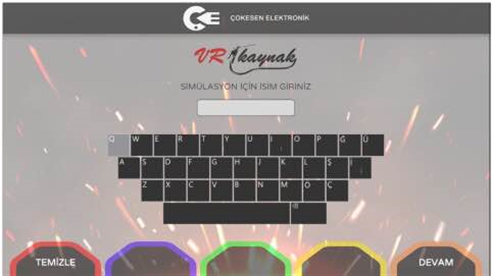 VR Kaynak Simülatörü Eğitim Seti