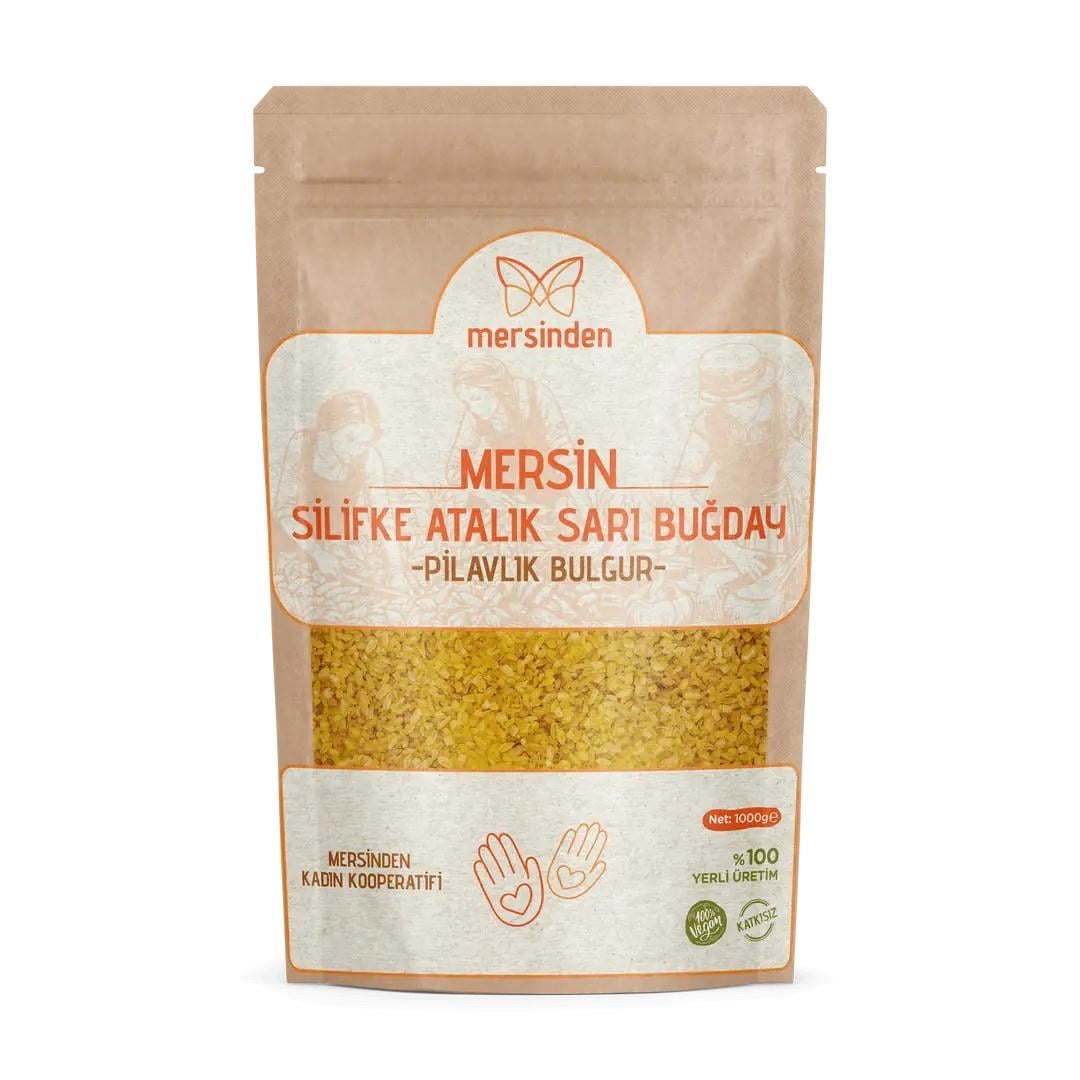 SİLİFKE ATALIK SARI BUĞDAY PİLAVLIK BULGUR - 1 KG