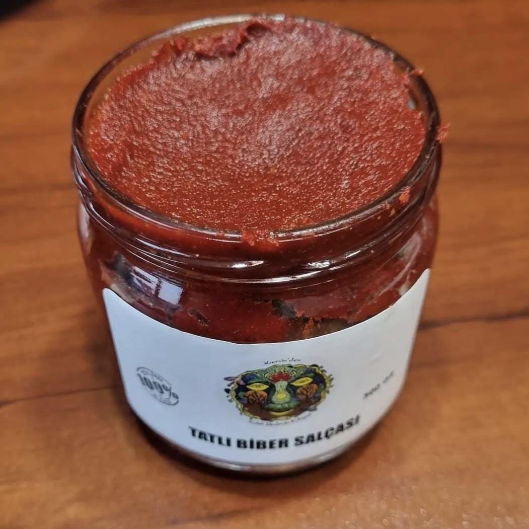 TATLI BİBER SALÇASI - 500 GR