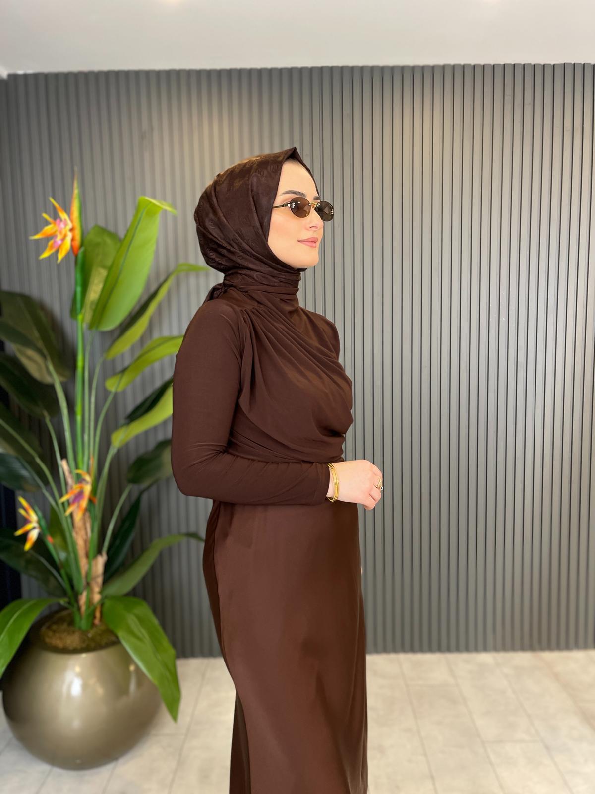 BluzLÜX SANNDY DRAPELİ BLUZ