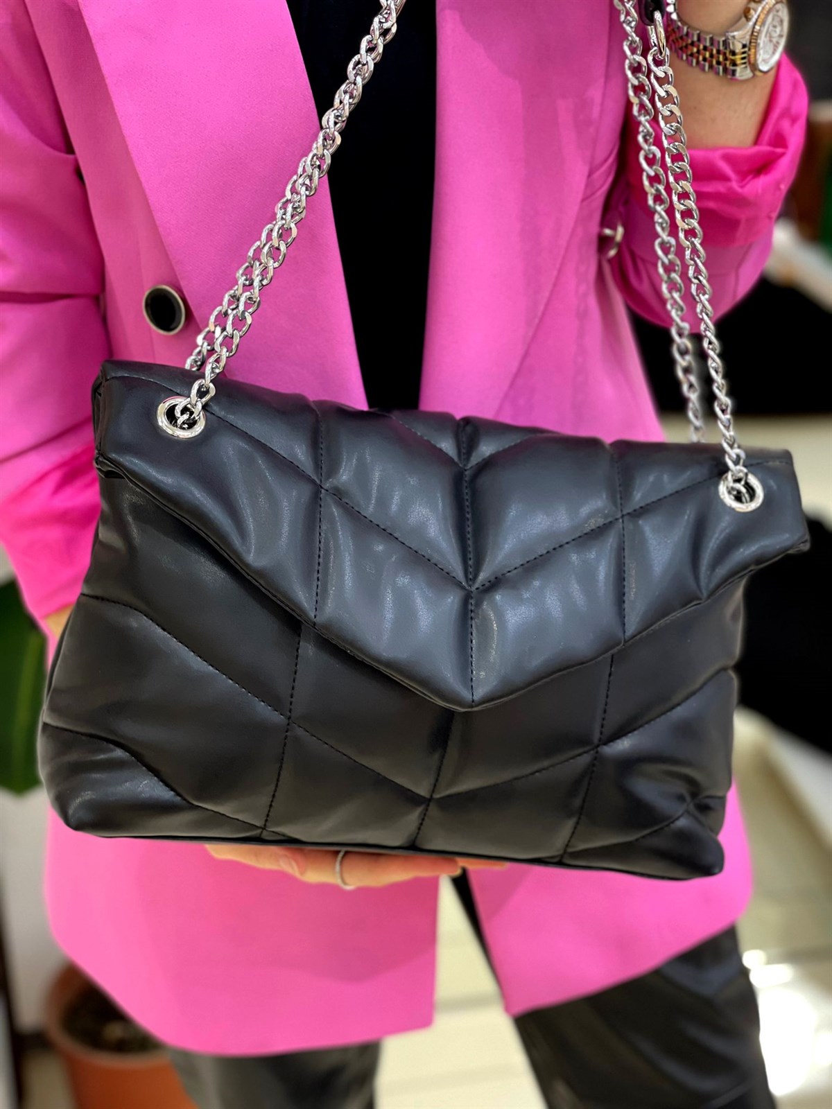 ÇANTANONWOVENZarf Model Çanta