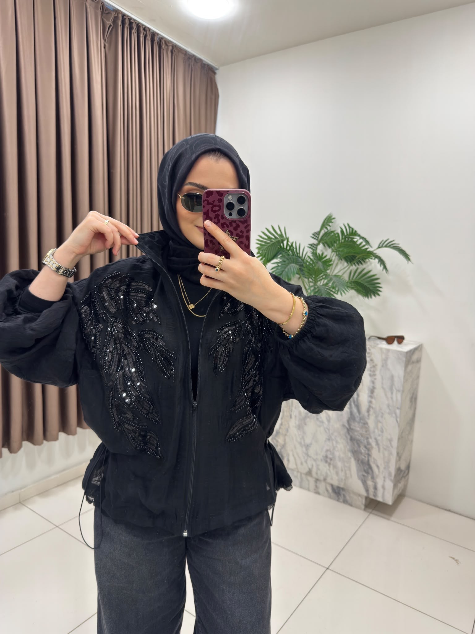 CeketNAKIŞLI DİK YAKA CEKET GÖMLEK