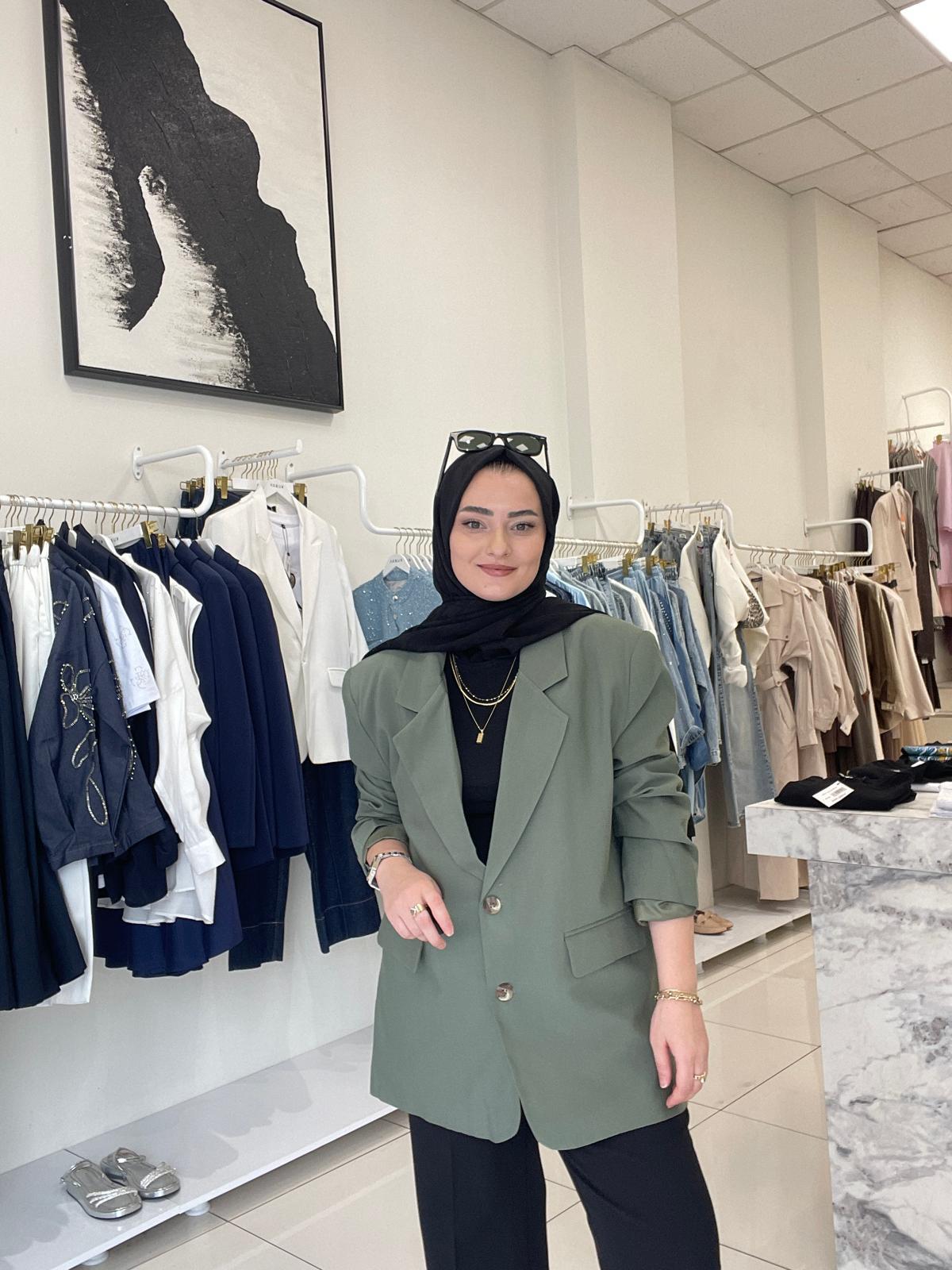 CeketOVERSİZE DÜĞMELİ BLAZER CEKET 