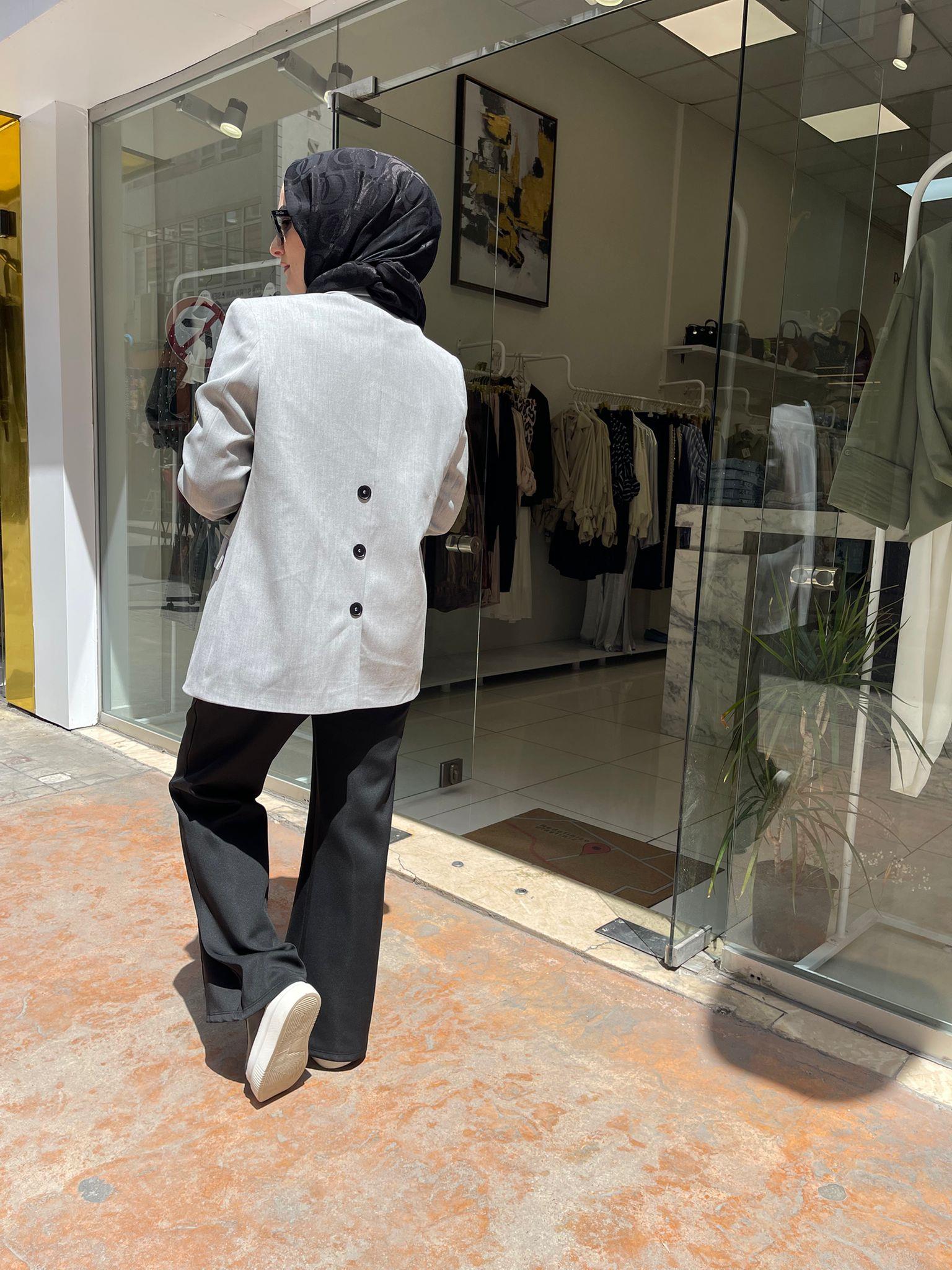 CeketSIRT DETAYLI BLAZER 