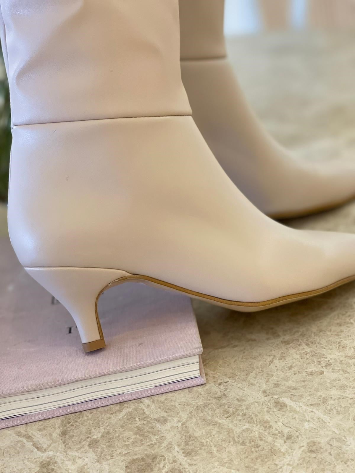 ÇizmeNONWOVENTopuklu Çizme 