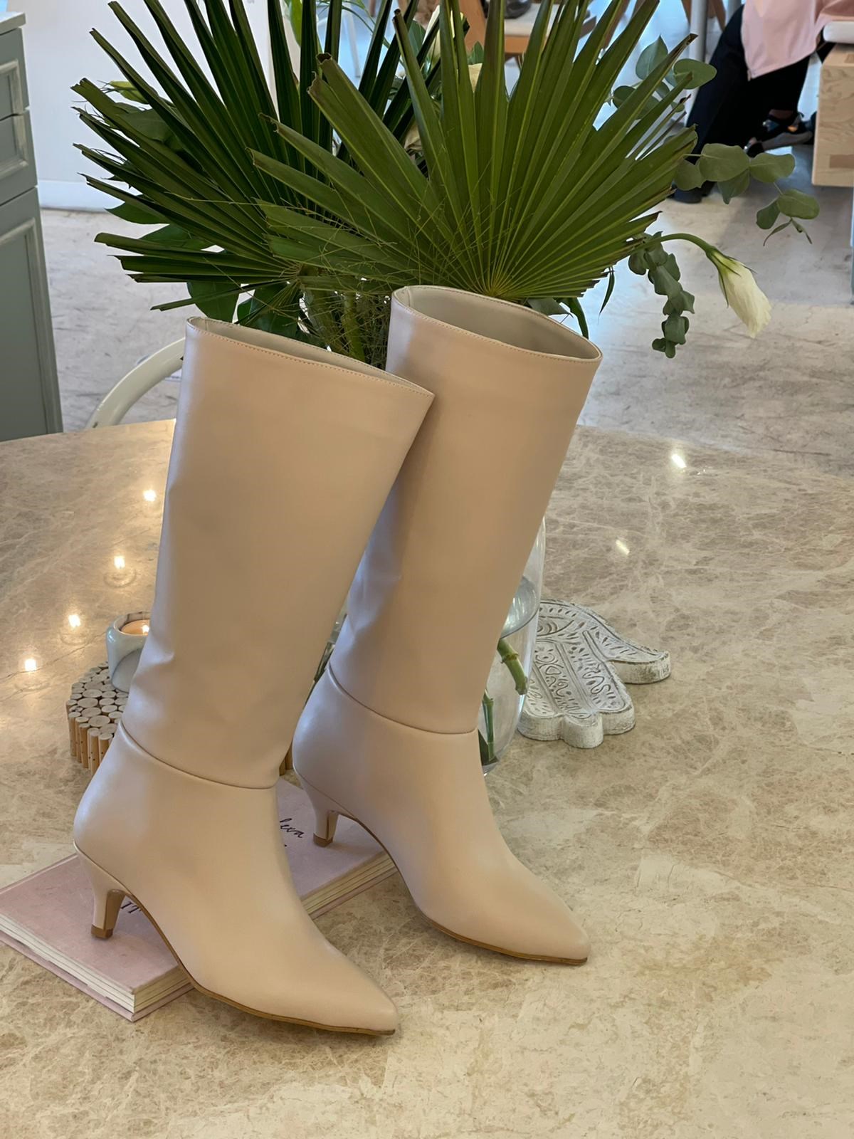 ÇizmeNONWOVENTopuklu Çizme 