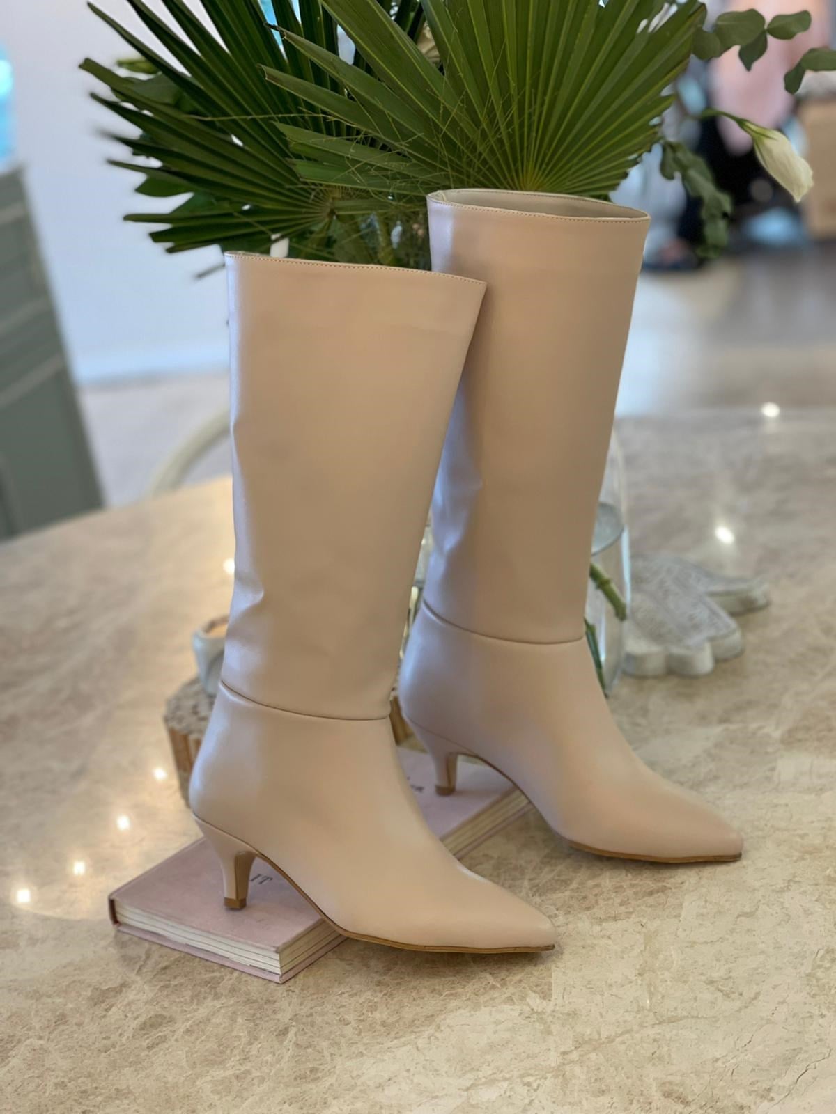 ÇizmeNONWOVENTopuklu Çizme 