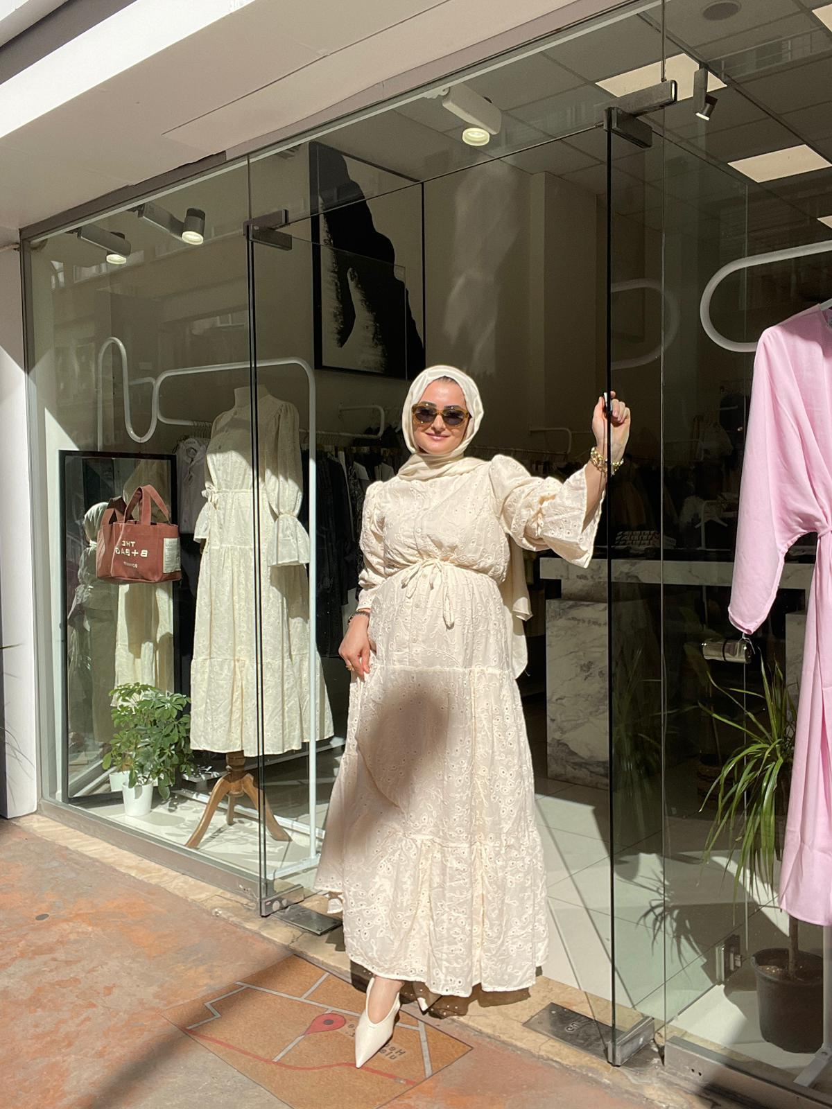 ELBİSEBRODE NAKIŞLI ELBİSE 