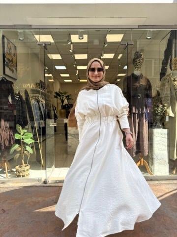 ELBİSECUPRA FERMUARLI  ELBİSE