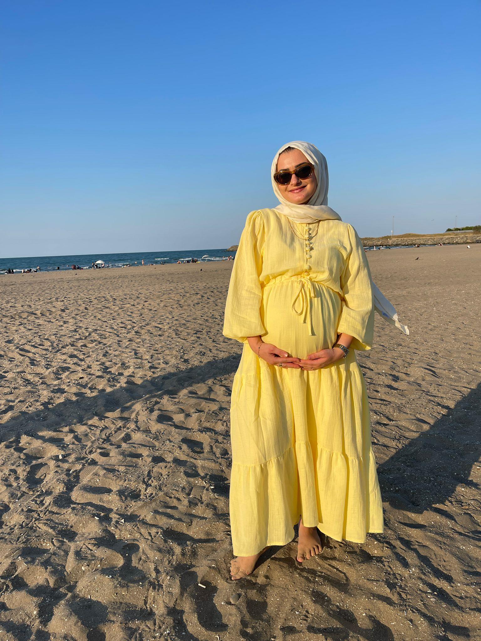 ELBİSEMÜSLİN GÖMLEK ELBİSE 