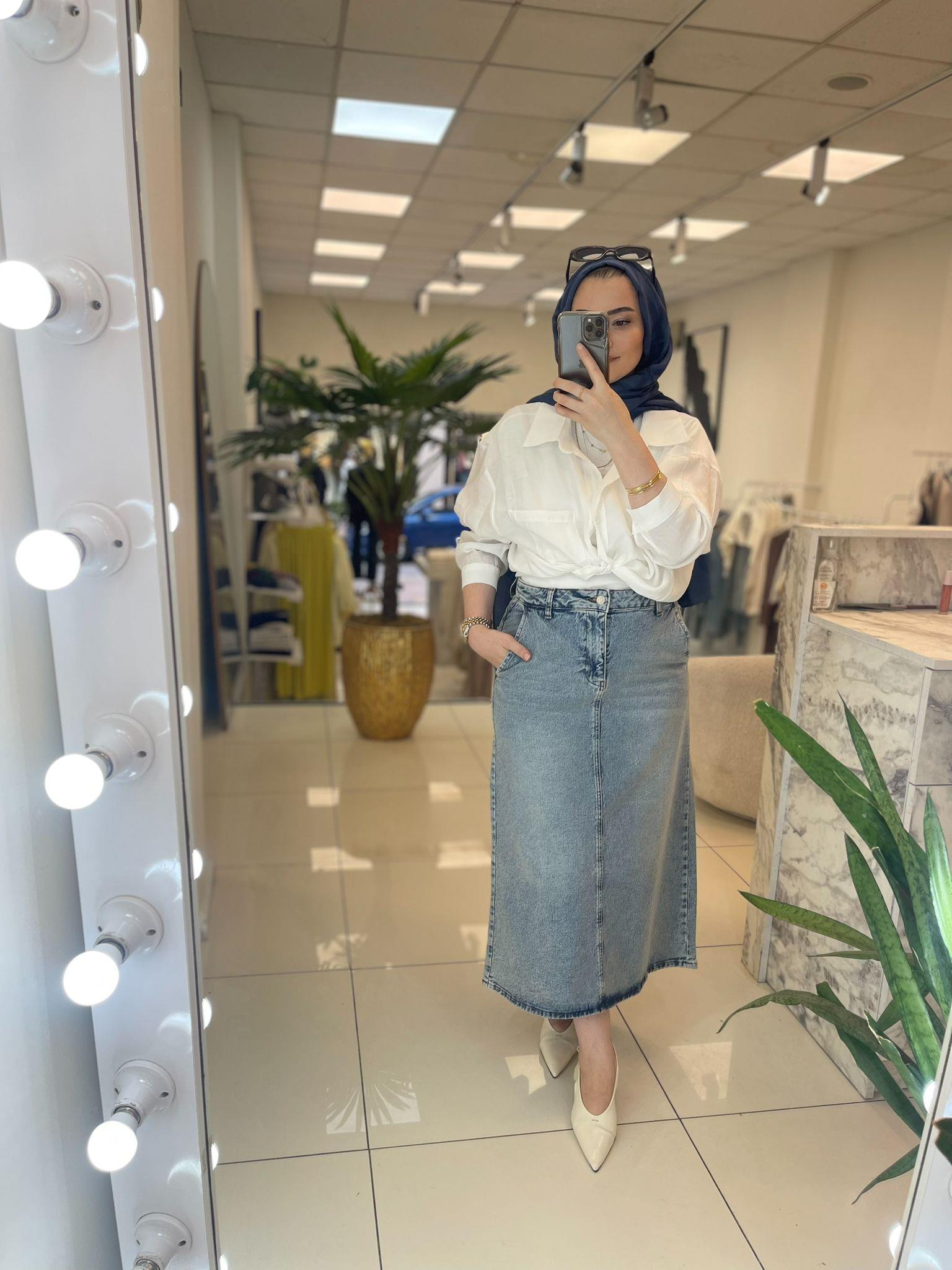 EtekKLASİK KOT ETEK