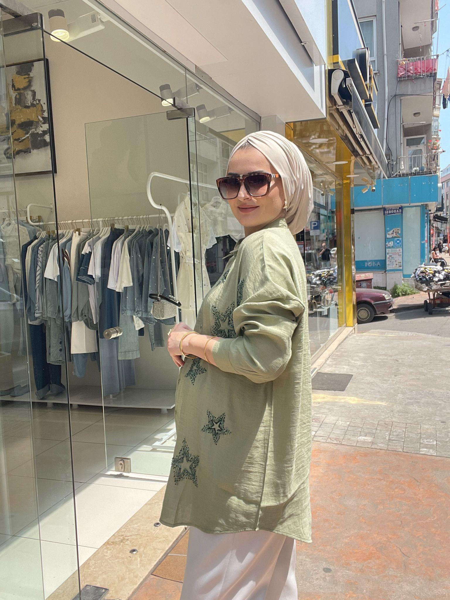 GömlekNAKIŞLI AEROBİN GÖMLEK