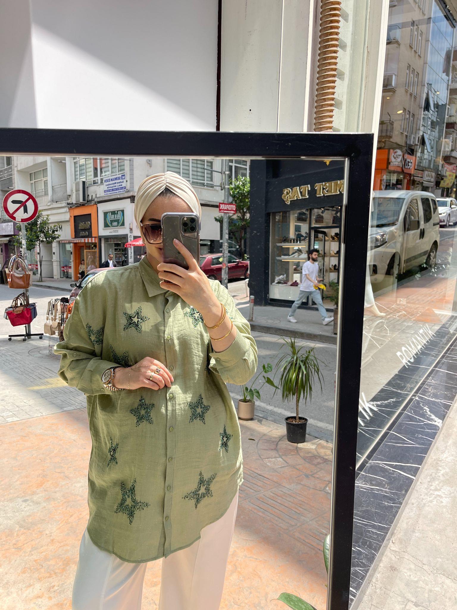 GömlekNAKIŞLI AEROBİN GÖMLEK