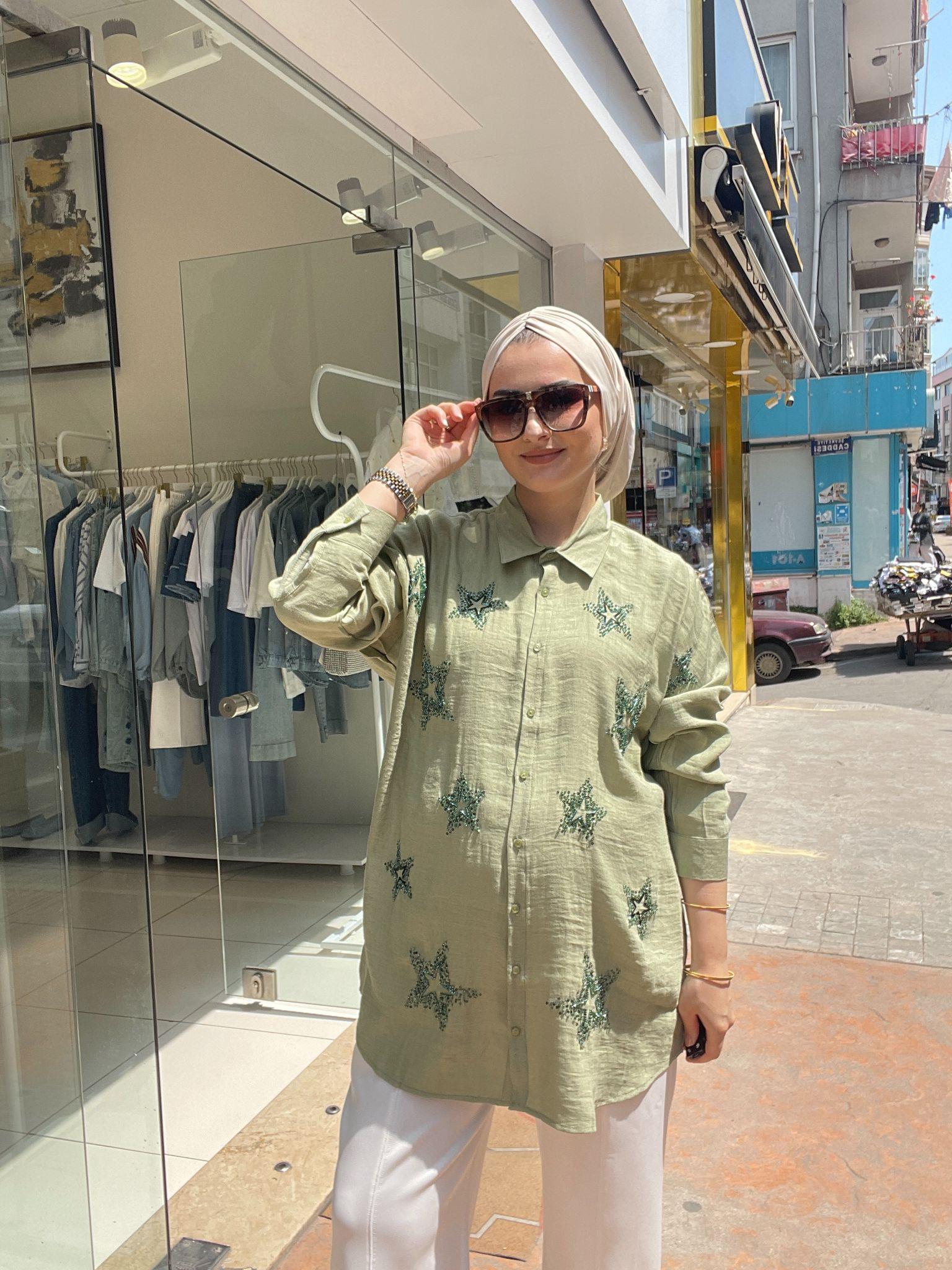 GömlekNAKIŞLI AEROBİN GÖMLEK