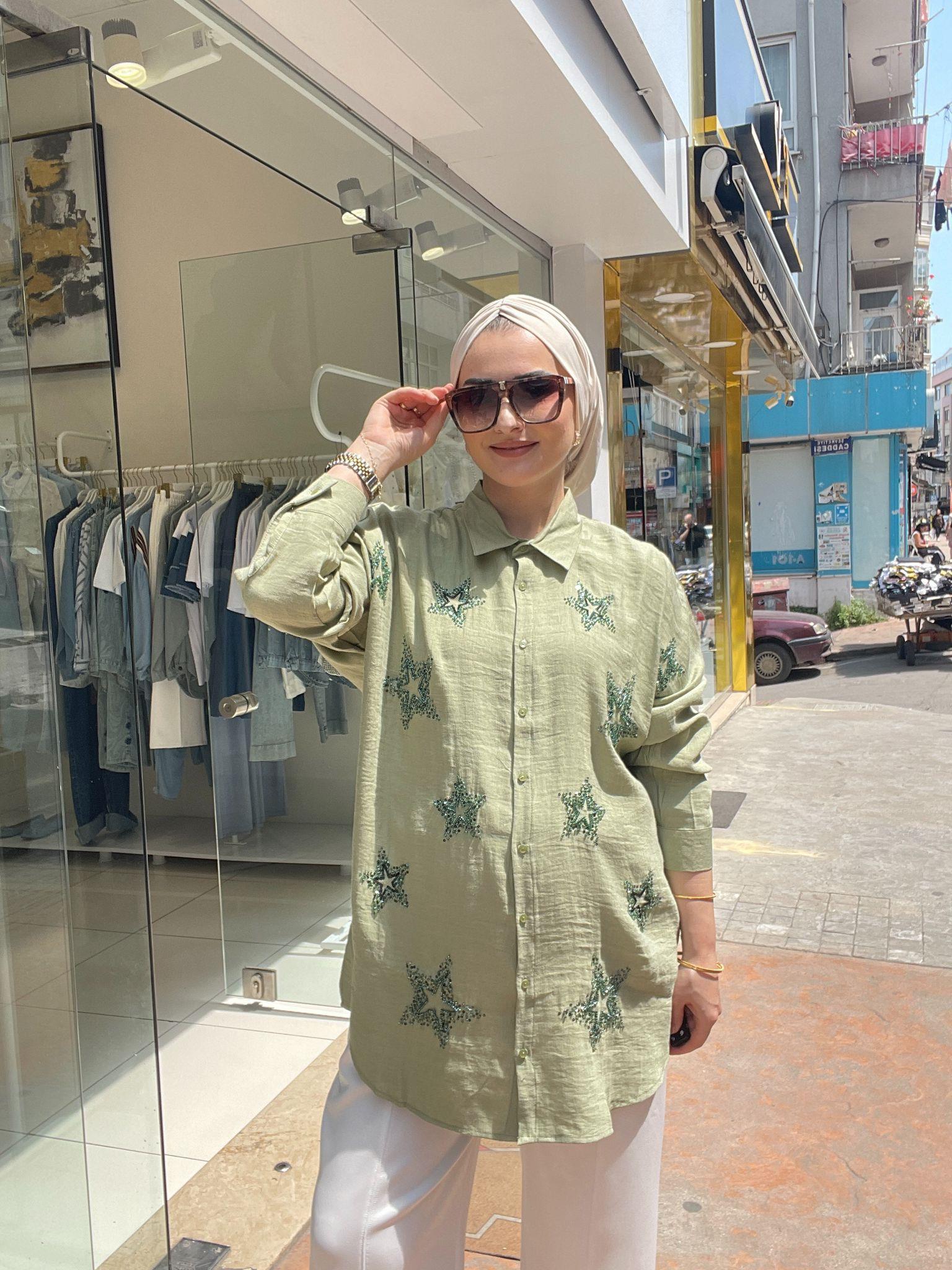 GömlekNAKIŞLI AEROBİN GÖMLEK