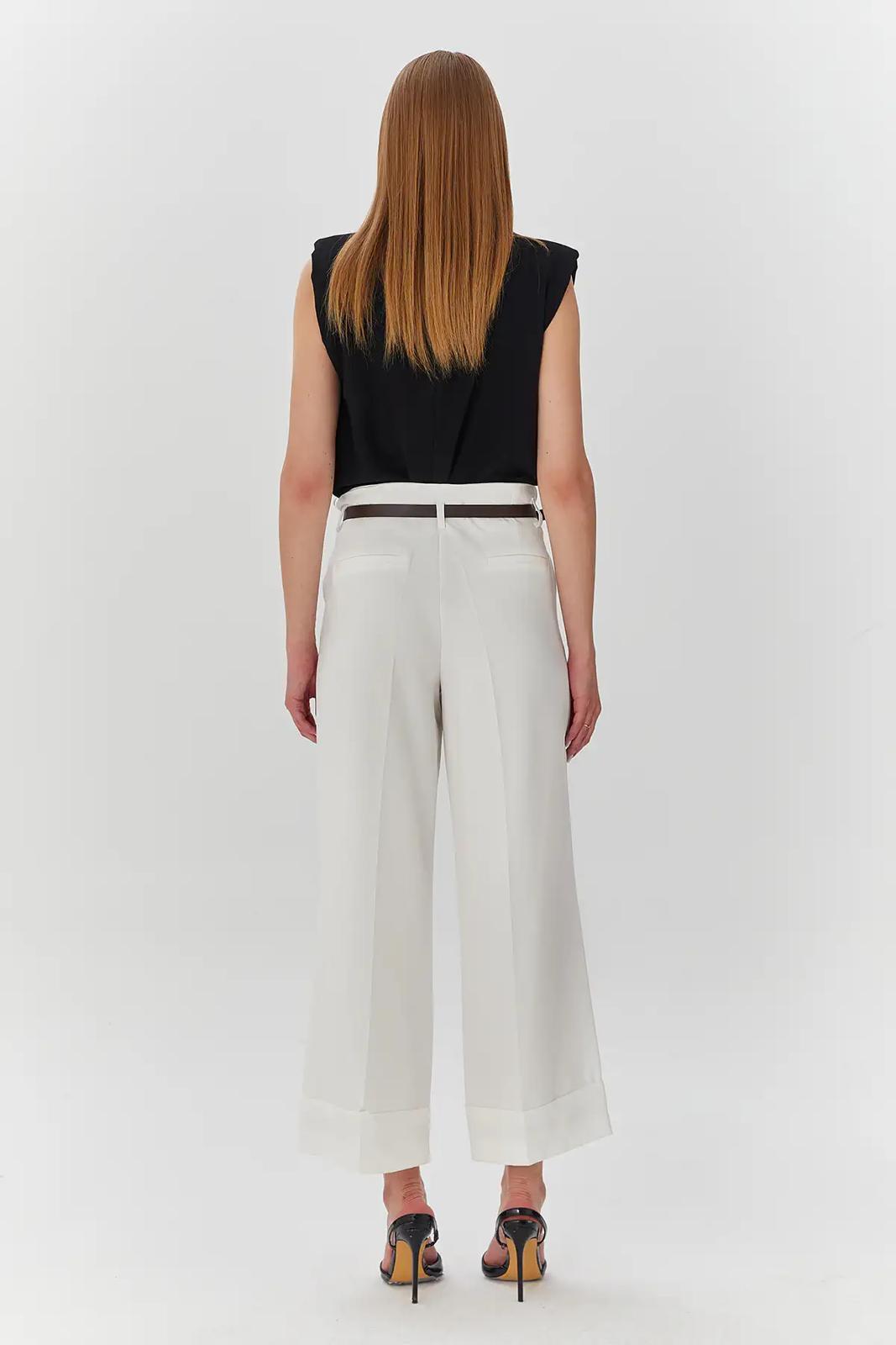 PantolonKEMERLİ CULOTTE PANTOLON 