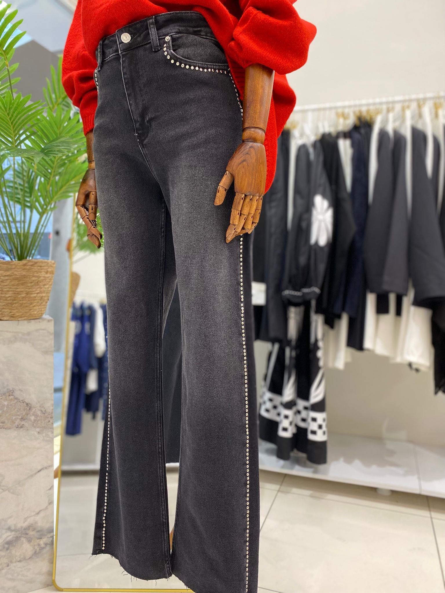 PantolonTROKLU STRAİGHT JEAN 