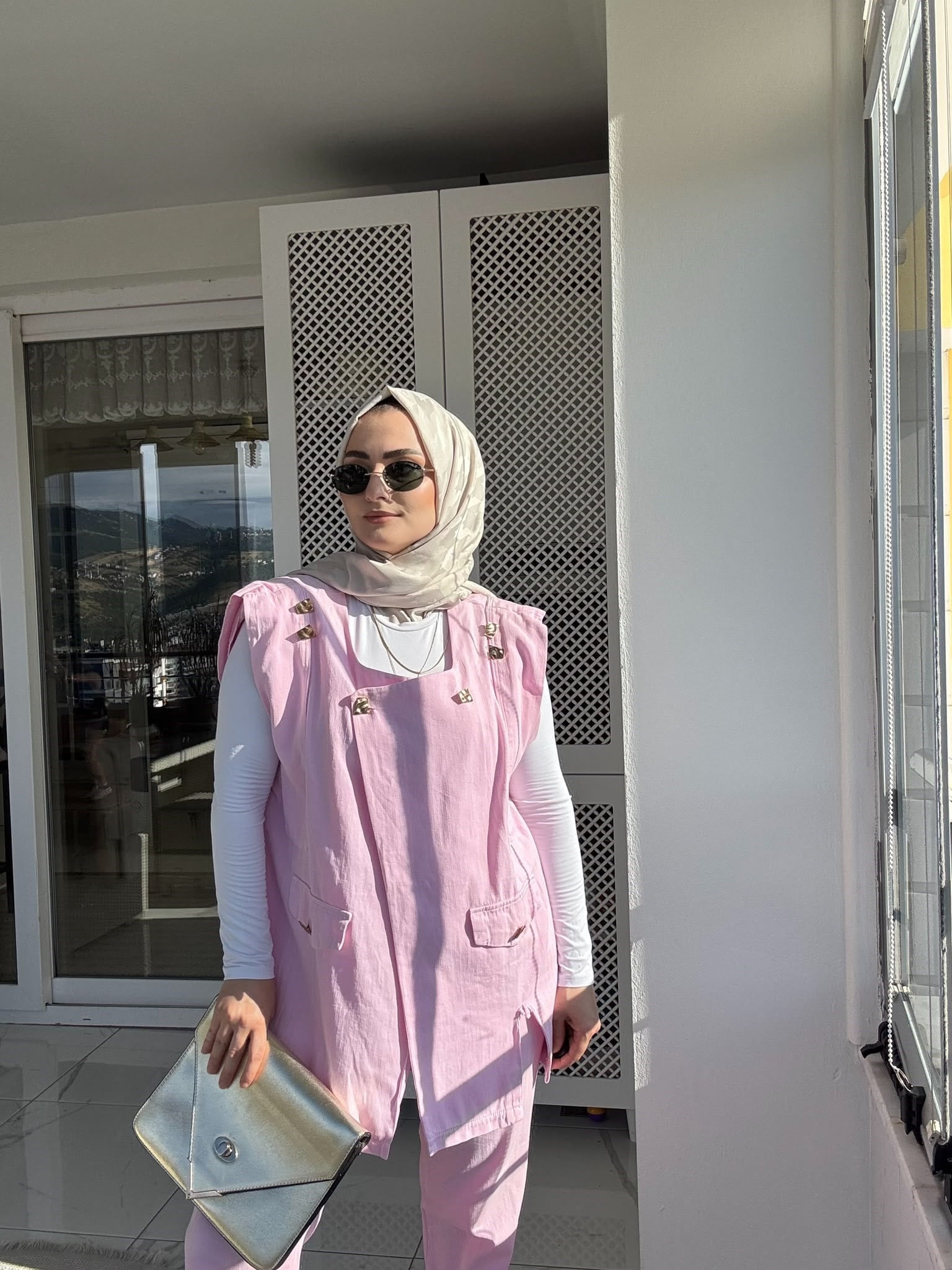 TAKIMGOLD DÜĞME DETAYLI YELEKLİ TAKIM