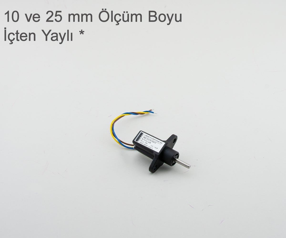 İnce Gövdeli- Kısa StrokLRS Model Lineer Potansiyometre