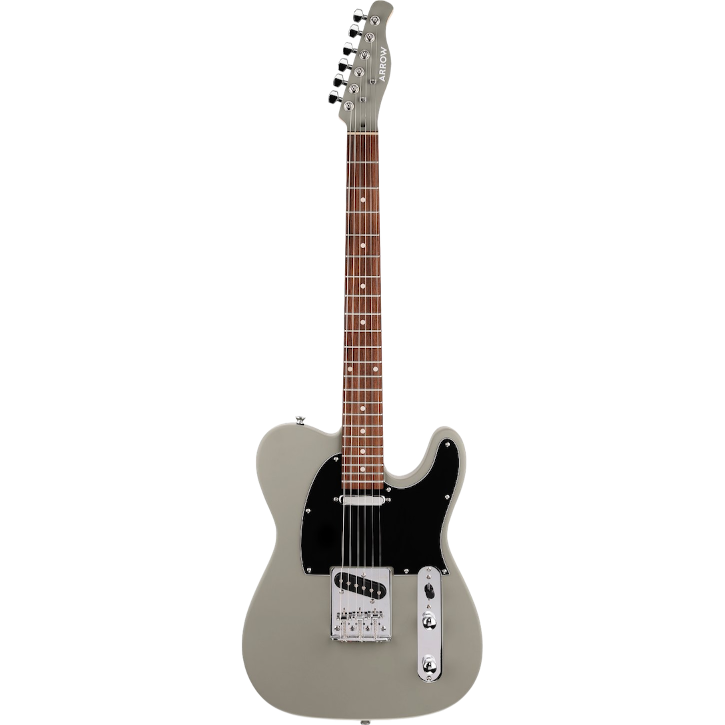 Arrow Telico TL 11 Elektro Gitar Concrete Matt Rosewood/Black