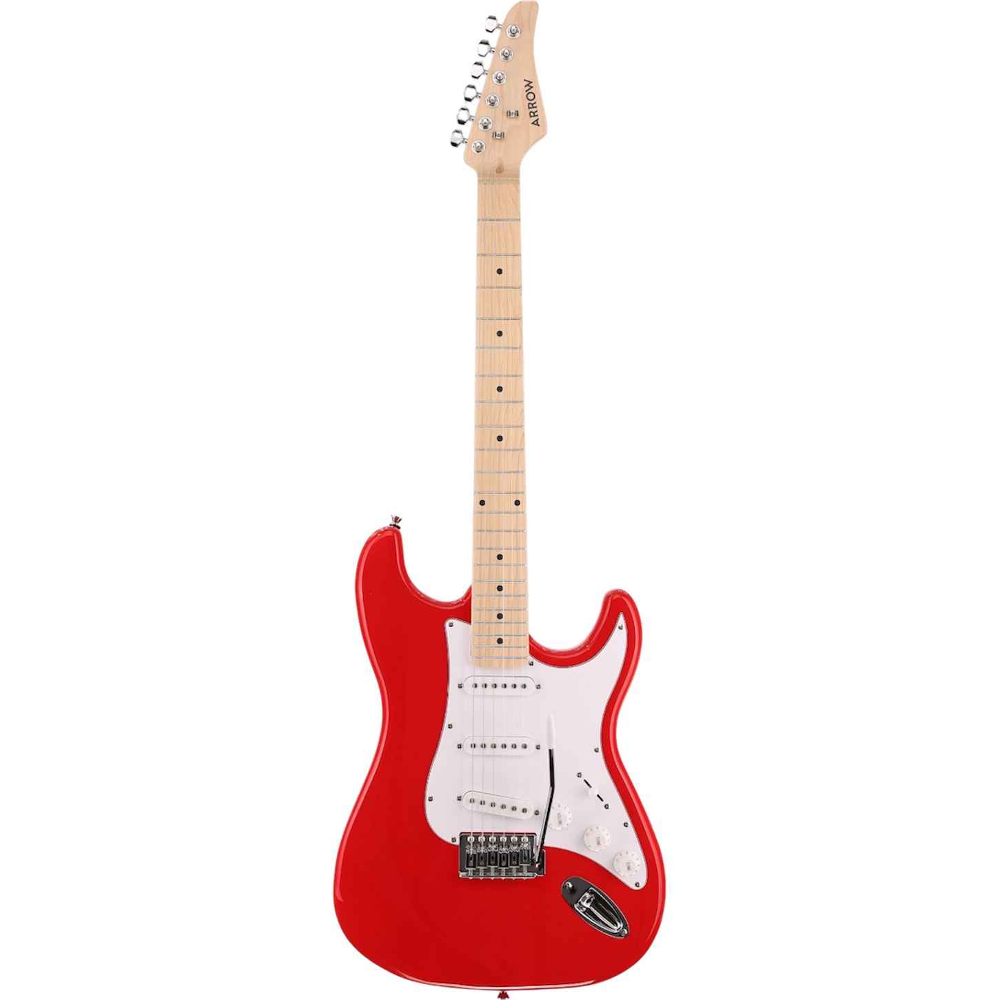 Arrow Tonecaster ST 111 Elektro Gitar Hot Rooster Maple/White