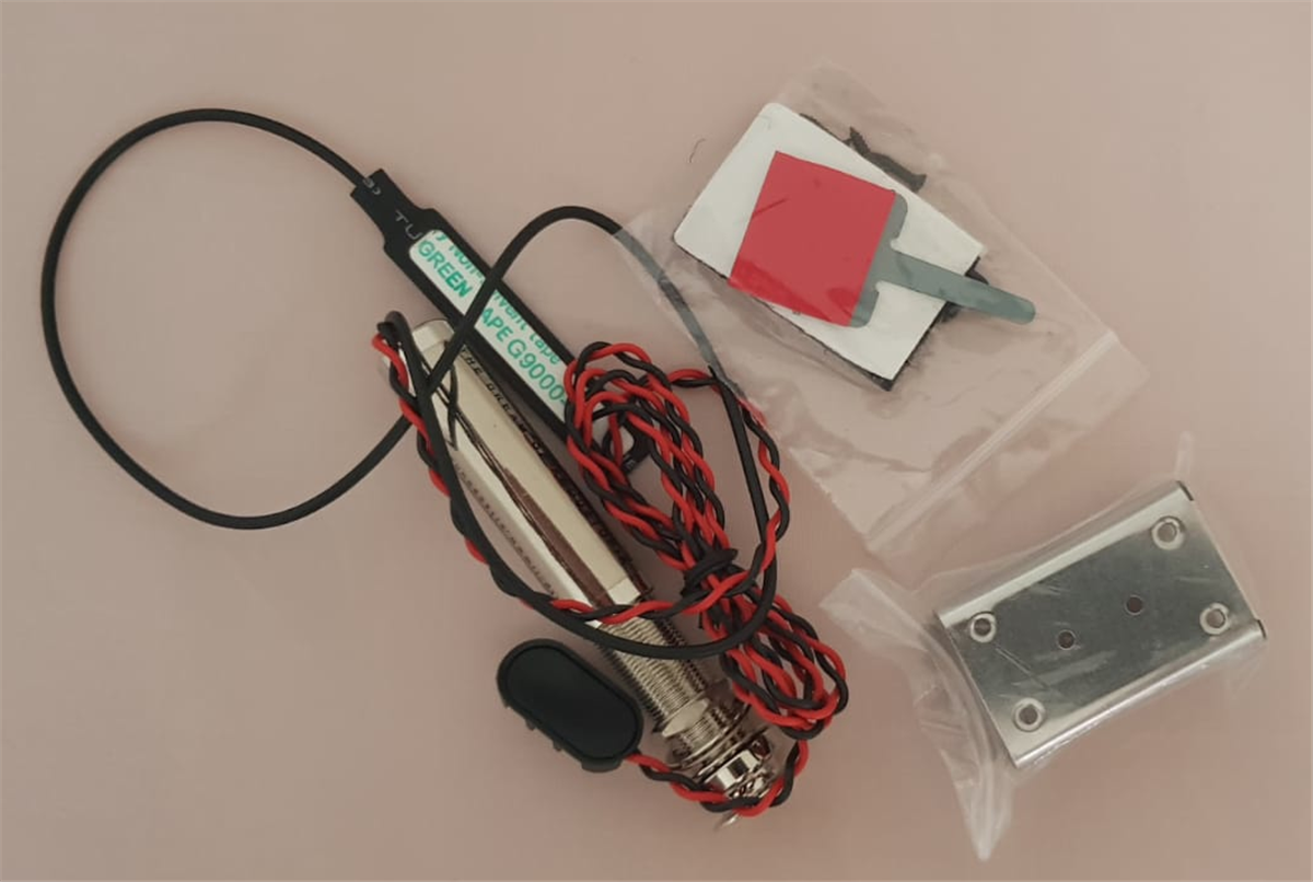Artec EPP-AP50S Endpin Jack Preamp (Tekli Piezo Pickup Dahil)
