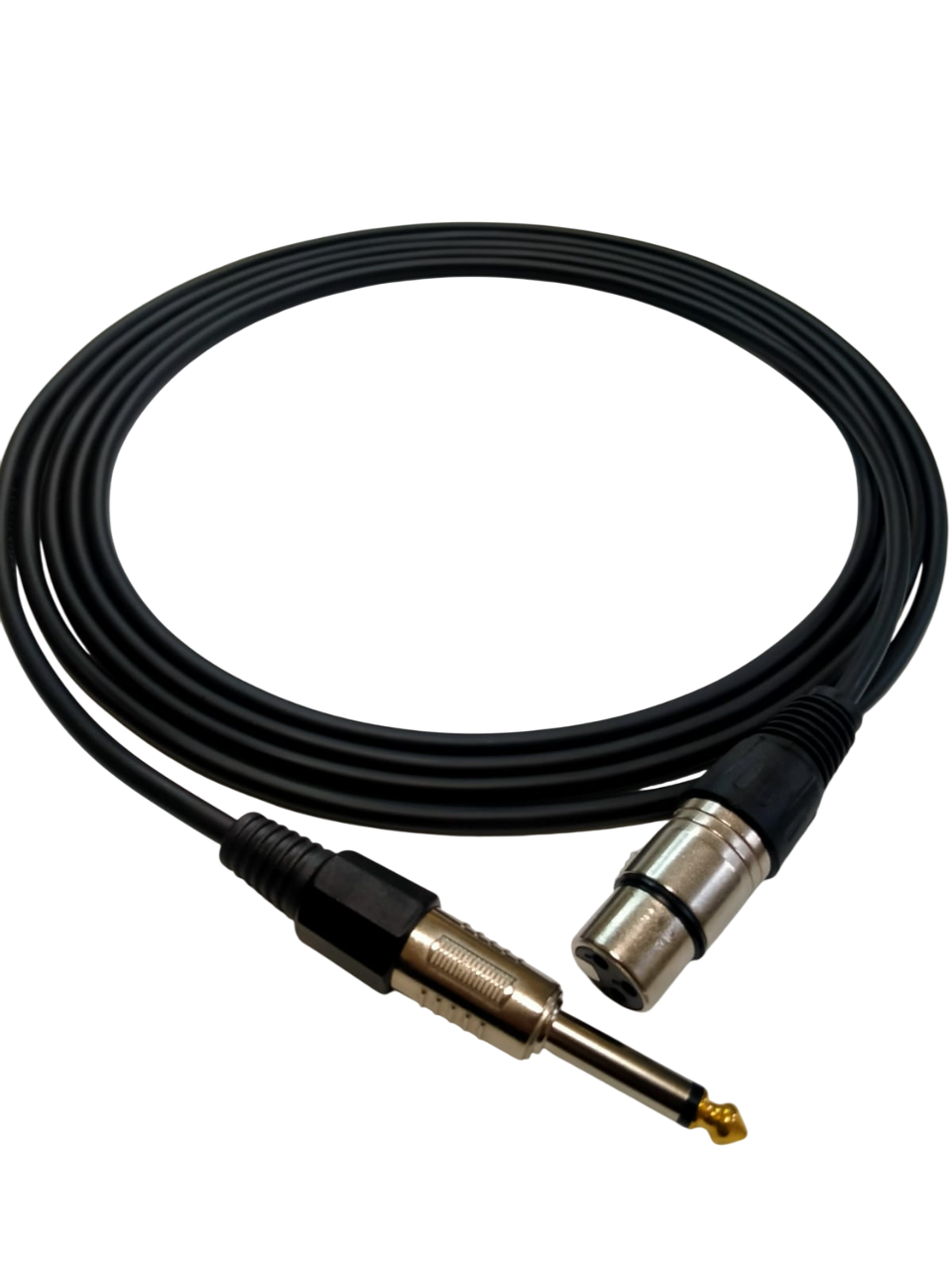 Clam CL-CJXLRD 6,3 mm Mono / XLR Dişi 10 Metre Enstrüman Kablosu