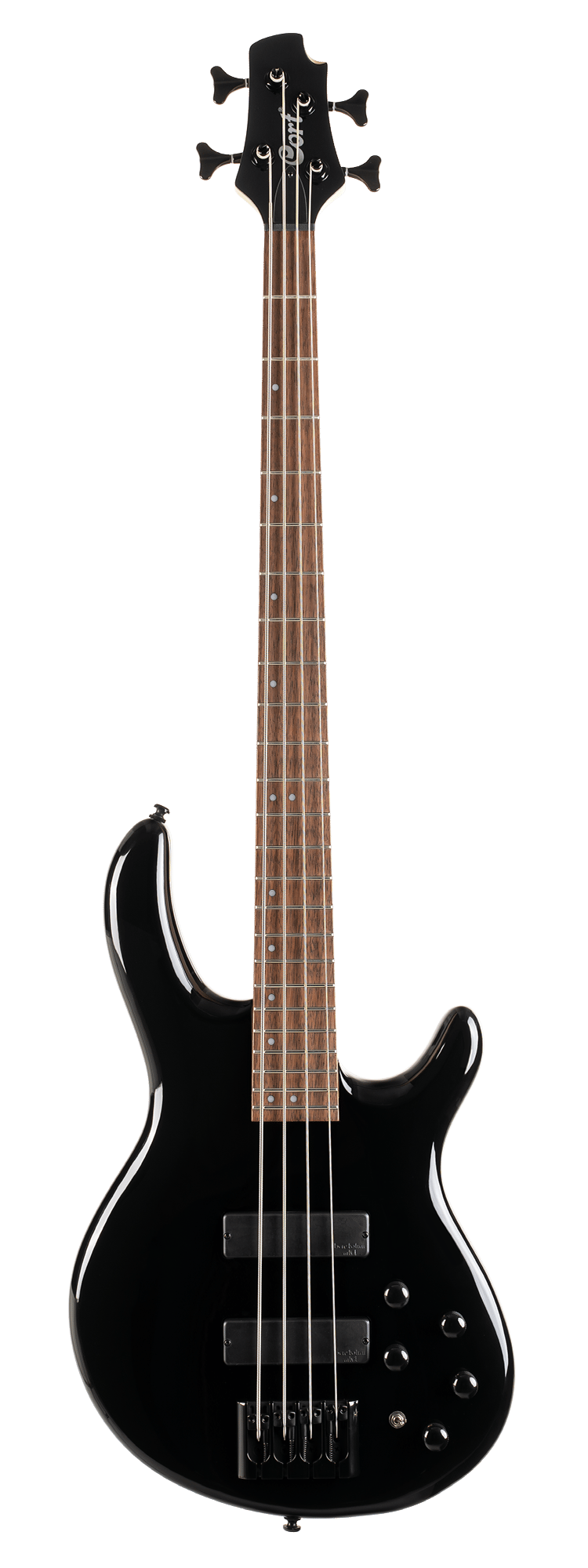 Cort C4 DELUXE BK Bas Gitar 4 Telli Siyah
