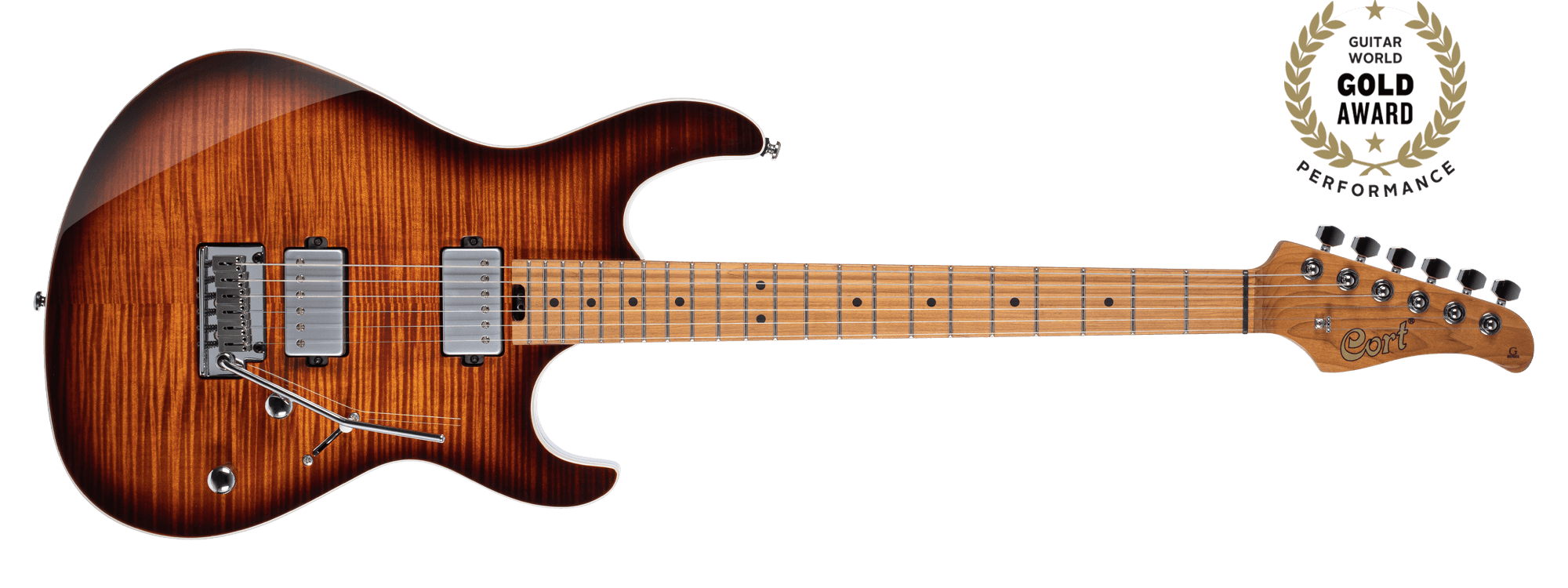 Cort G290FAT II AVB Antik Violin Burst Elektro Gitar