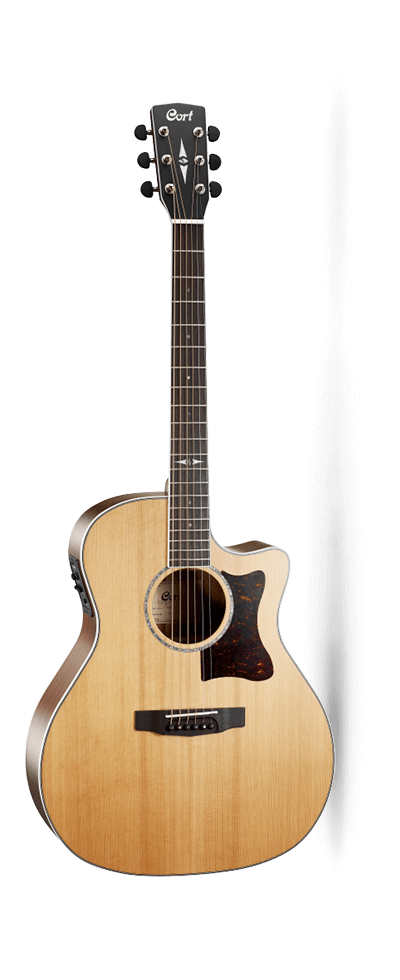 Cort GA5F-BWNS Elektro Akustik Gitar Grand Auditorium Kasa Naturel